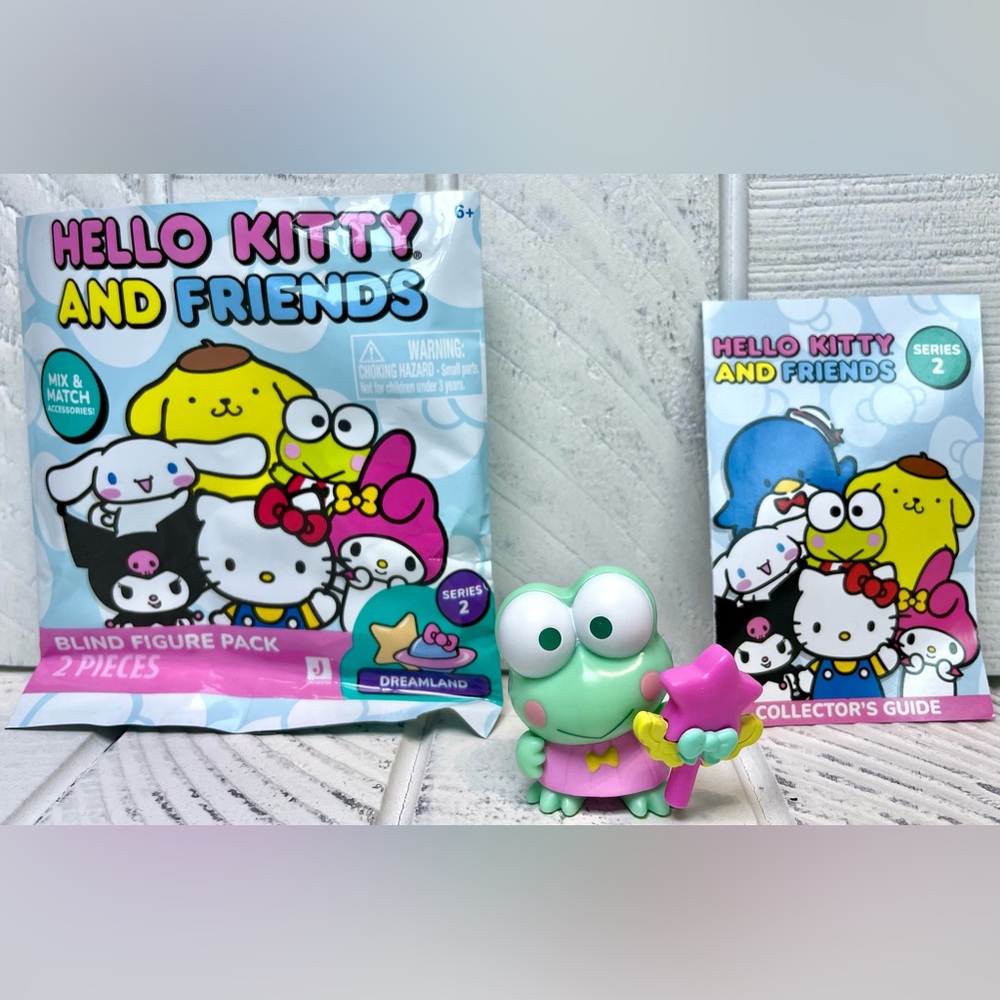 Hello Kitty And Friends Sanrio Blind Figure Pack Series 2 Dreamland Keroppi Wand